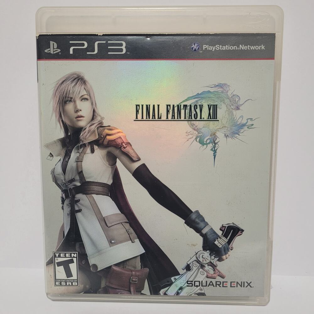 Final Fantasy XIII PS3 (Sony PlayStation 3 Games) With Manual